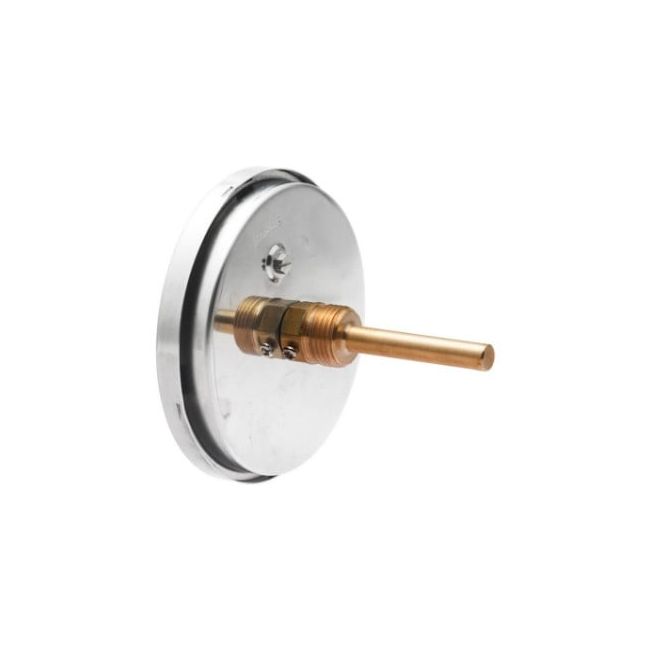 Термометр БT-51 с задним подключением., 1/2", 0-160 °С, кл. точн. 1,5, Росма, Резьба присоединения: 1/2", Диаметр корпуса,мм: 100, Диапазон измерений, °С: 0-160 ,фото 2