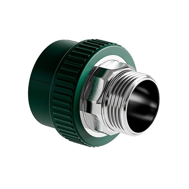 Муфта SLT BLOCKFIRE PP-R комб. НР 75*2 1/2" под ключ, Размер изделия: 75*2 1/2" 