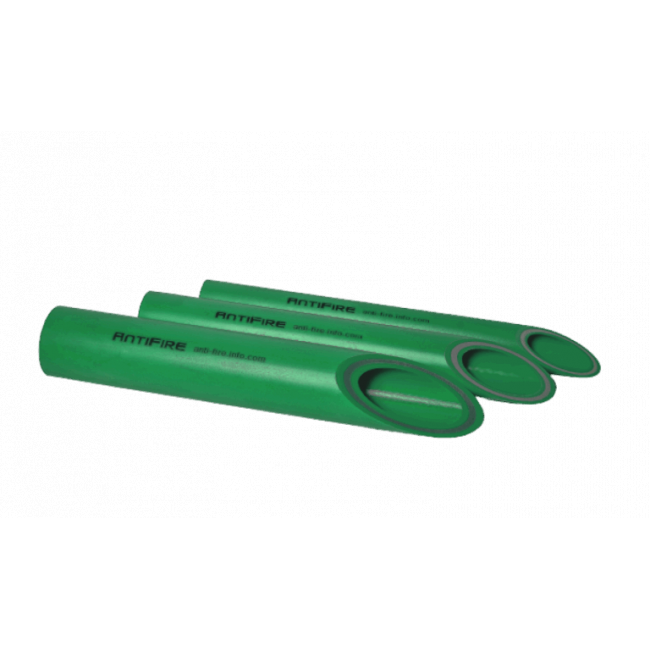 Труба PP-R FR FireResistant SDR 13.6 D125 L4м AntiFire 