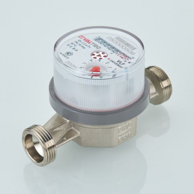 Водосчетчик унив., квартирный, БЕЗ СГОНОВ, до +90^С, 1,5м3, 1/2", 80 мм (NEW) Valtec VLF-15U-L.80, Размер изделия: 1/2, 80 мм ,фото 6