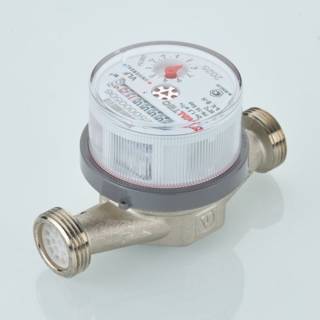 Водосчетчик унив., квартирный, БЕЗ СГОНОВ, до +90^С, 1,5м3, 1/2", 80 мм (NEW) Valtec VLF-15U-L.80, Размер изделия: 1/2, 80 мм ,фото 2
