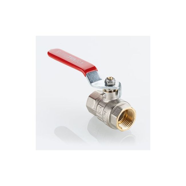 Кран шаровой BASE-ГОСТ полнопроходной с рукояткой-рычагом вн.-вн. DN25, PN40, 1", Размер крана: 1" ,фото 4