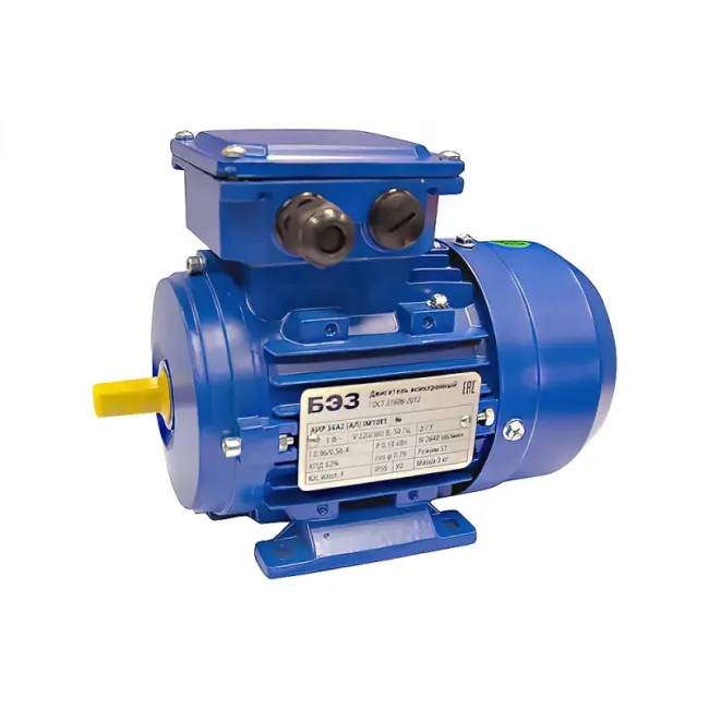 Электродвигатель АИР 80B2 IM1081 (2,2 кВт/3000 об/мин), корпус алюминий 