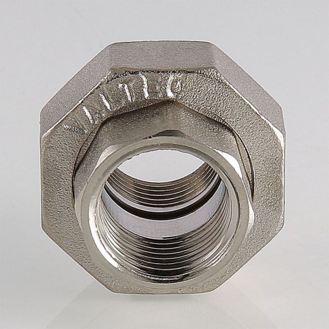 Муфта разъемная 3/4" вн.-вн. Valtec VTr.340.N.0005, Размер изделия: 3/4, Диаметр подключения, дюйм: 3/4 ,фото 2