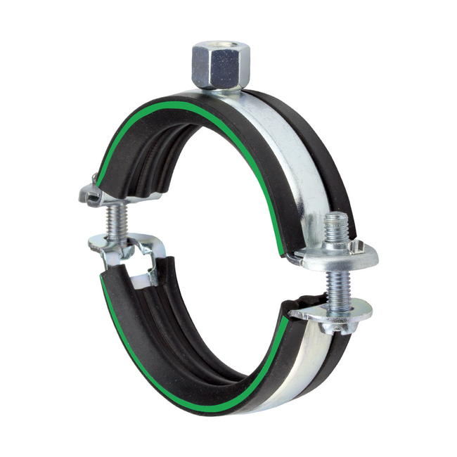 Хомут Mupro OPTIMAL, Для трубы диаметром, мм: 116-120, Метрическая резьба: M8/M10 