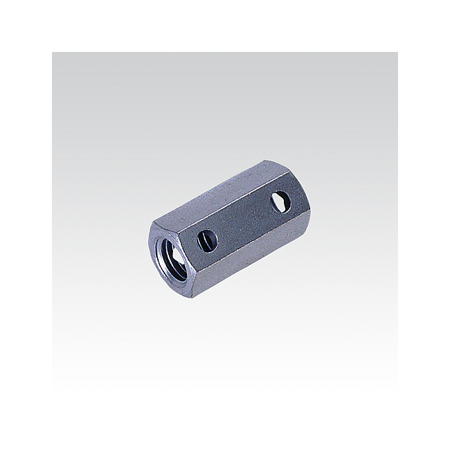 Резьбовая муфта шестигранная с боковым отверстием MUPRO, оцинкованная, Внутренняя резьба муфты: М12 