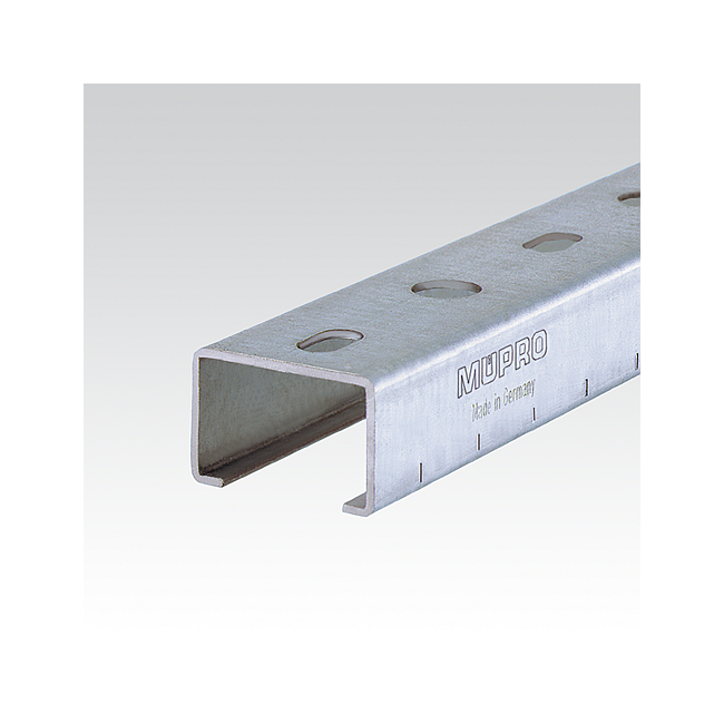 Монтажный профиль МЮПРО MPC 38/24, оцинкованный, Длина профиля, м: 6 
