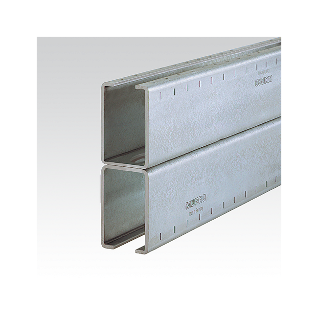 Монтажный профиль MPC 40/120 H-profile, длина: 6.64 м., Длина профиля, м: 6,64, Материал профиля: Оцинкованный 