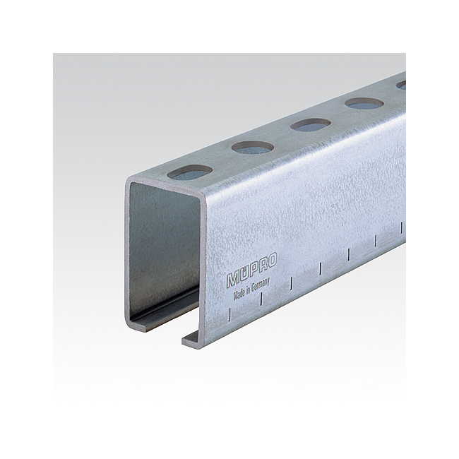 Монтажный профиль Mupro MPC,  40/60, Длина профиля, м: 4, Материал профиля: Оцинкованный 