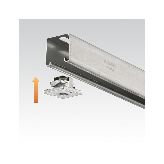 Быстрый зажим Mupro MPR, оцинкованные для профиля 41/41  ,фото 2